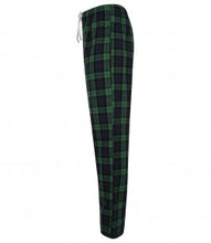 Load image into Gallery viewer, Green Tartan Matching PJ Pants Set For Couples