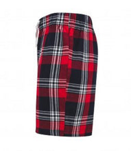 Load image into Gallery viewer, Red Tartan Matching PJ Shorts Set For Couples