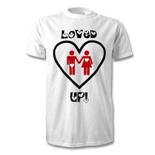 Load image into Gallery viewer, Loved Up T-Shirt Set For Couples