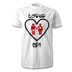 Loved Up T-Shirt Set For Couples