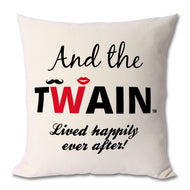 Twain Cushion For Couples