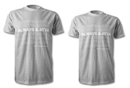 Always And 4Eva T-Shirt Set For Couples