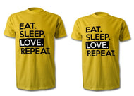 Printed T-Shirt Set For Couples
