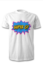Load image into Gallery viewer, Super BF/ Super GF T-Shirt Set For Couples