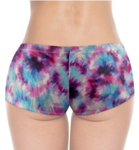 Tie-dye Matching Underwear Set For Couples