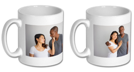 Custom Photo Mug Set For Couples